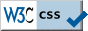 Icono de CSS Válido del W3C