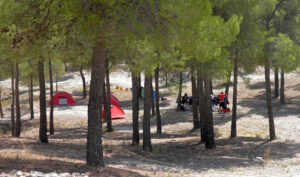Campamento de Las Almohadillas, en la provincia de Almería.
