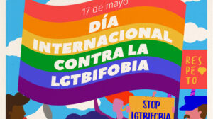 Cartel anunciador del Congreso Internacional LGTBI de Andalucía (pinchar aquí para ver el cartel completo).