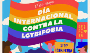Cartel anunciador del Congreso Internacional LGTBI de Andalucía (pinchar aquí para ver el cartel completo).
