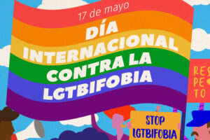Cartel anunciador del Congreso Internacional LGTBI de Andalucía (pinchar aquí para ver el cartel completo).