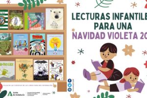 El Instituto Andaluz de la Mujer cumple un cuarto de siglo editando la guía de lecturas infantiles "para una Navidad violeta".